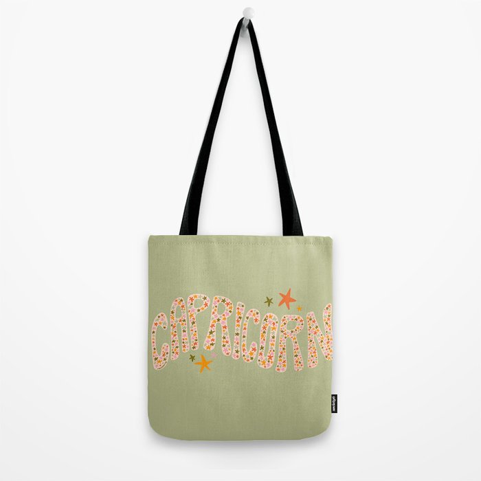 Starry Capricorn Tote Bag Gallery Image 2