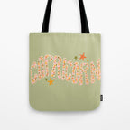 Starry Capricorn Tote Bag Gallery Image 1