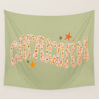 Starry Capricorn Wall Tapestry Gallery Image 4