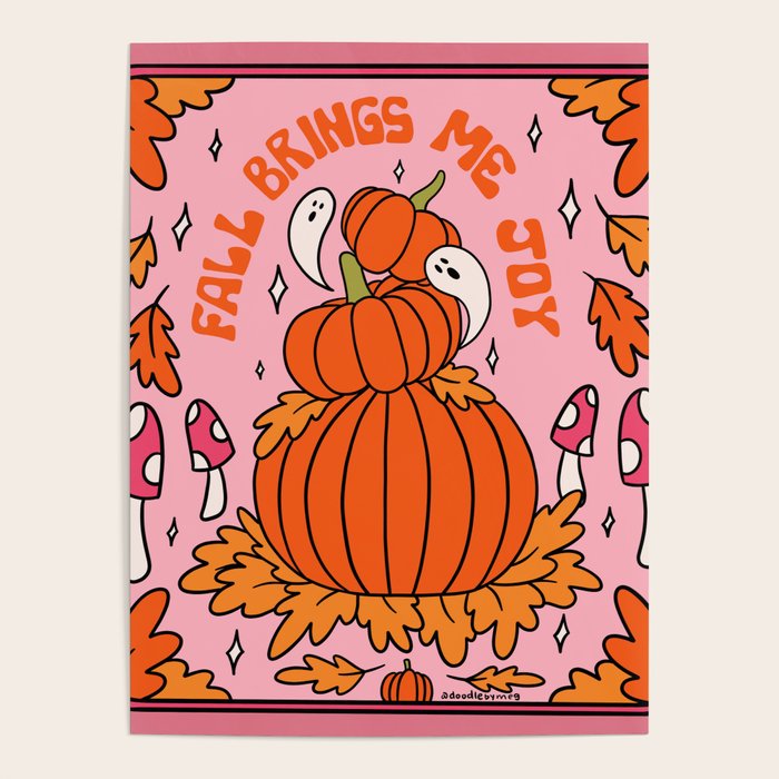 Fall Brings Me Joy Poster Gallery Image 4