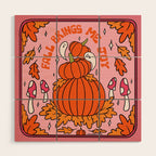 Fall Brings Me Joy Wood Wall Art Gallery Image 1