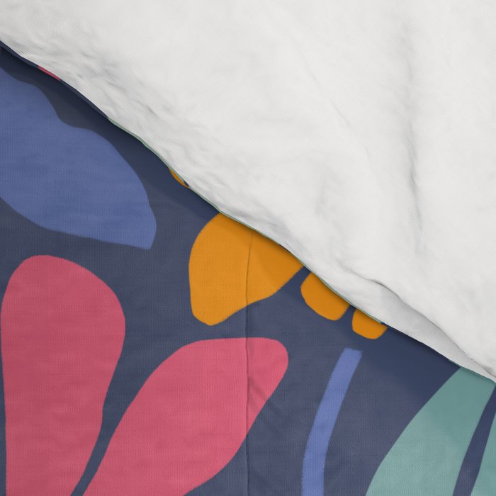 Superbloom - midnight  Comforter Gallery Image 4