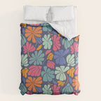 Superbloom - midnight  Duvet Cover Gallery Image 6
