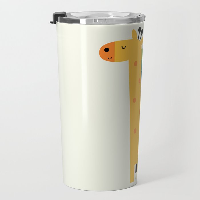 Giraffe Piano Travel Mug Gallery Image 3