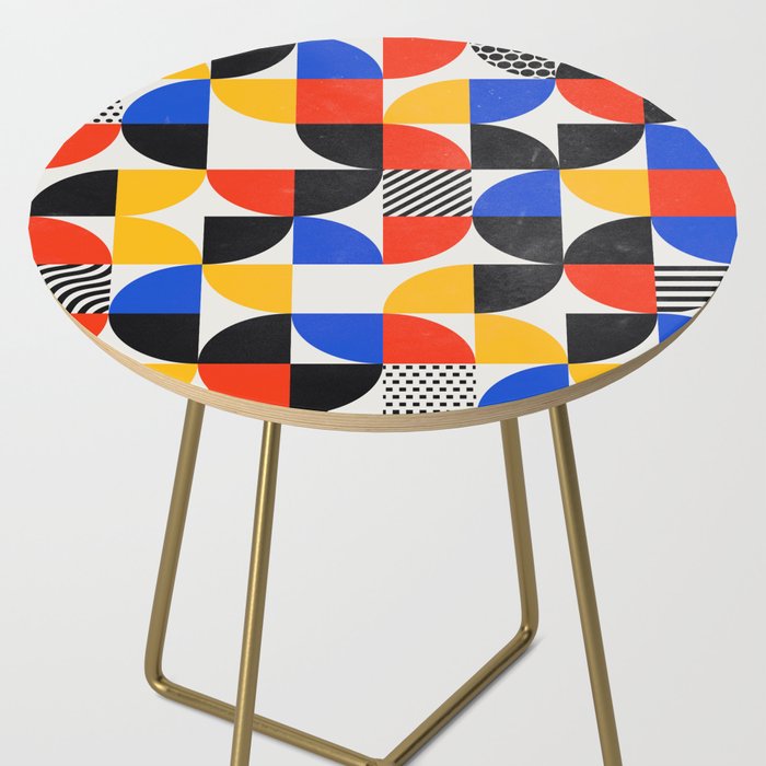 Shape & Pattern Study: Mid-Century Bauhaus Series Side Table Gallery Image 2