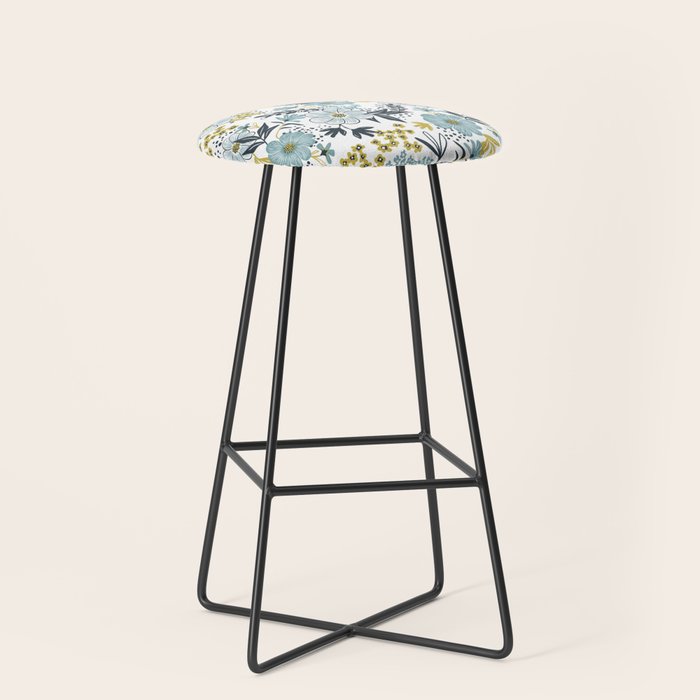 Harper - Dusk Blue Stool Gallery Image 1