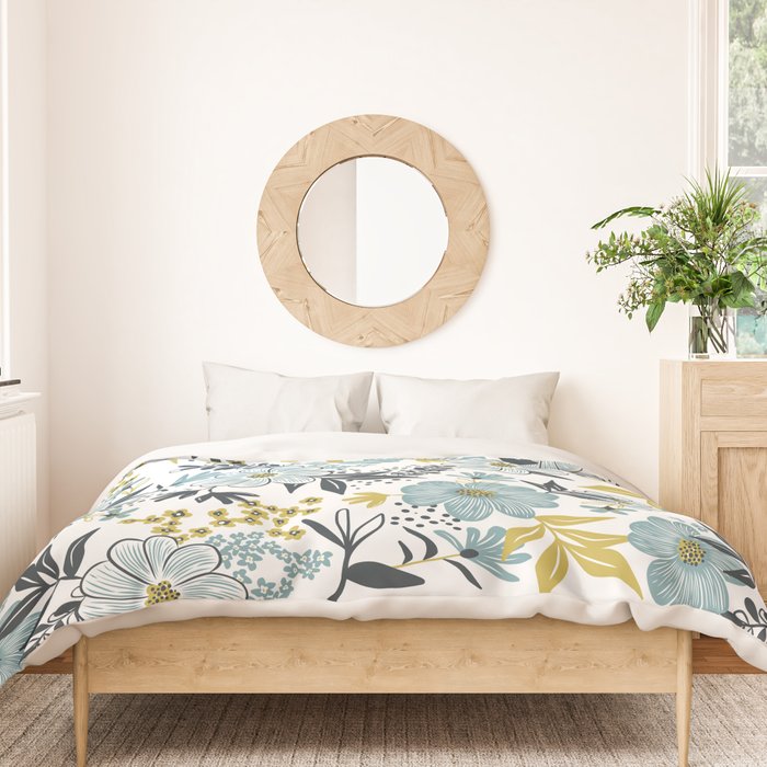 Harper - Dusk Blue Duvet Cover Gallery Image 3