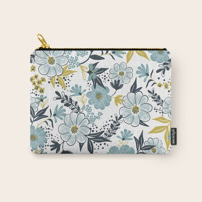 Harper - Dusk Blue Carry All Pouch Gallery Image 1