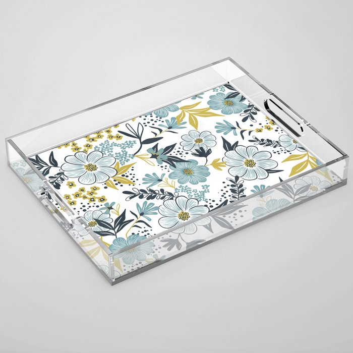 Harper - Dusk Blue Acrylic Tray Gallery Image 1