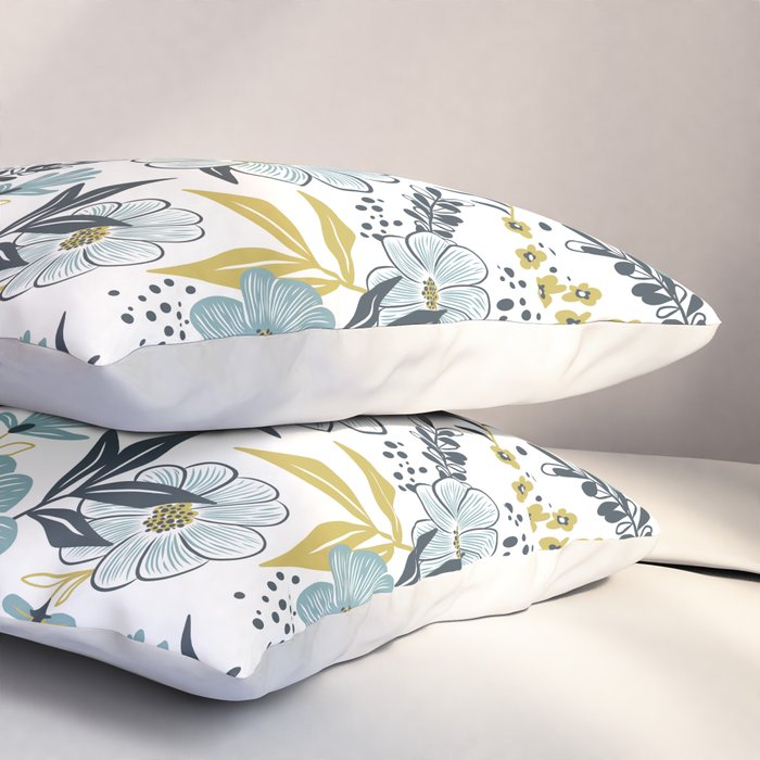 Harper - Dusk Blue Pillow Sham Gallery Image 3
