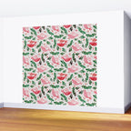 Festive Birds - christmas pattern no2 Wall Mural Gallery Image 2