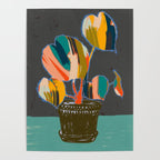 colorful plant pot Poster Gallery Image 4