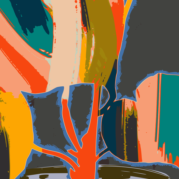 colorful plant pot Coffee Mug Gallery Image 2