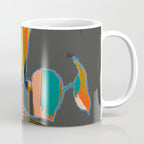 colorful plant pot Coffee Mug Gallery Image 1