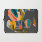 colorful plant pot Laptop Sleeve Gallery Image 1