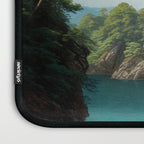 Coastal summer beach Japanese Wall Art Botanical Japandi Wall Art Painting Living Room Decor Laptop Sleeve Gallery Image 3