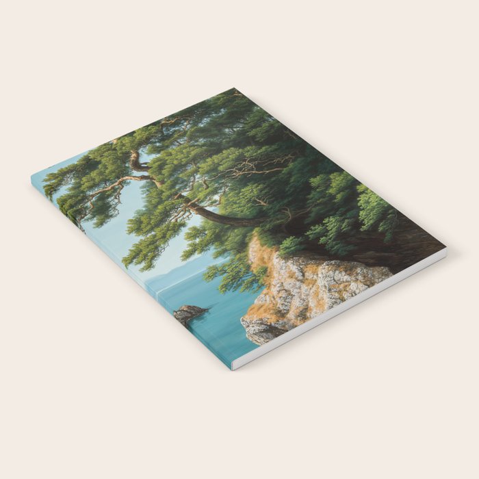 Coastal summer beach Japanese Wall Art Botanical Japandi Wall Art Painting Living Room Decor Notebook Gallery Image 1