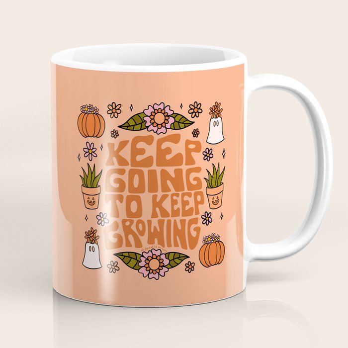 Keep Going to Keep Growing Coffee Mug Gallery Image 1