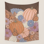 Pumpkin Harvest Wall Tapestry Gallery Image 4