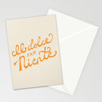Il dolce far niente (The sweetness of doing nothing) - Orange Stationery Card Gallery Image 2