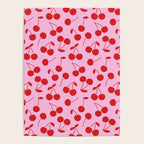 Pink & Red Cherries Poster Gallery Image 4