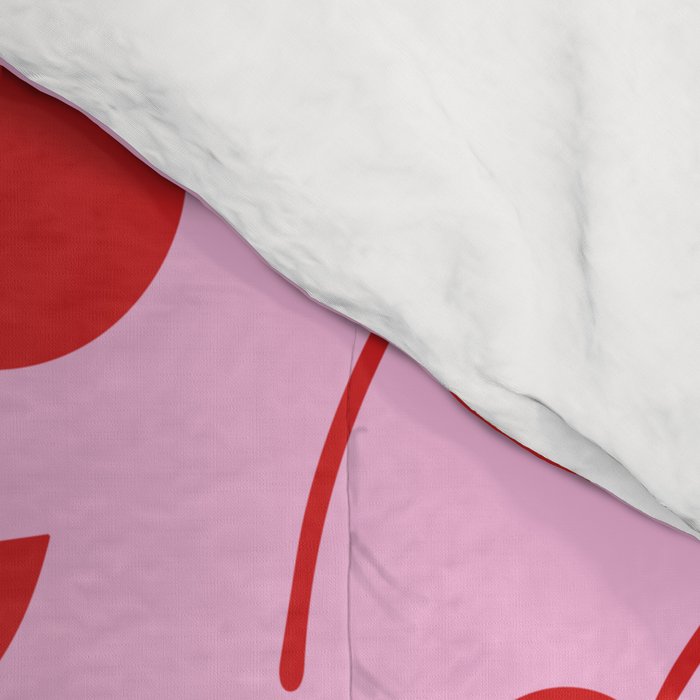Pink & Red Cherries Comforter Gallery Image 4