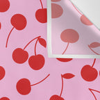 Pink & Red Cherries Wall Tapestry Gallery Image 3