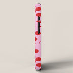 Pink & Red Cherries iPhone Case Gallery Image 2