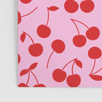 Pink & Red Cherries Poster Gallery Image 3