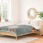 Bubble Gum Gang Dark Green Duvet Cover Gallery Image 2