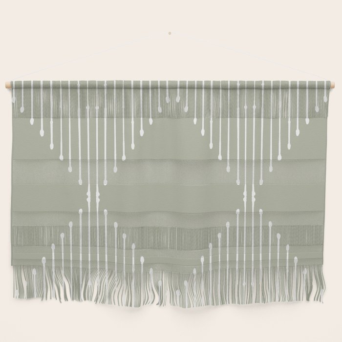 Geo (Linen Sage) Wall Hanging Gallery Image 1