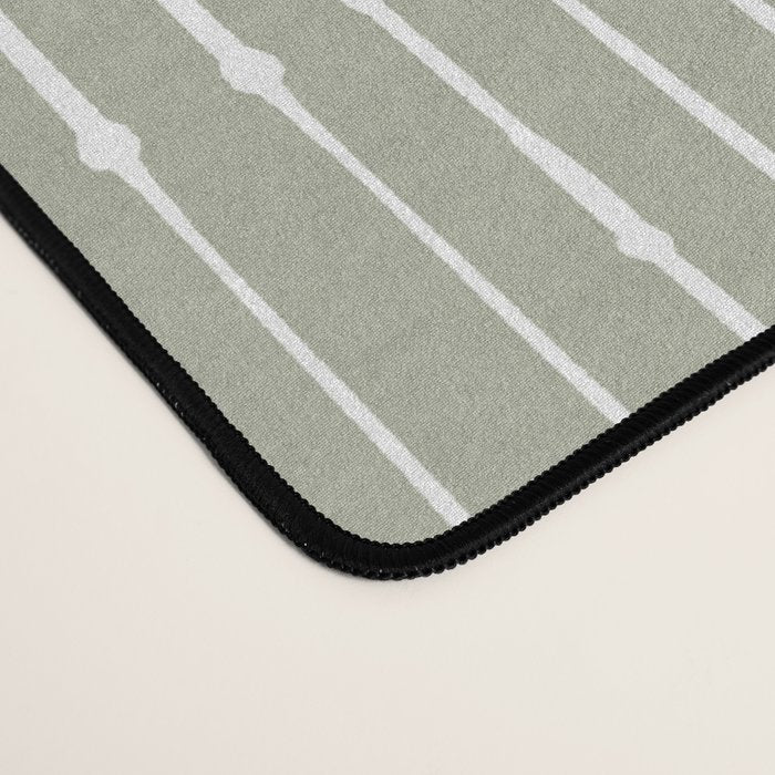 Geo (Linen Sage) Desk Mat Gallery Image 4