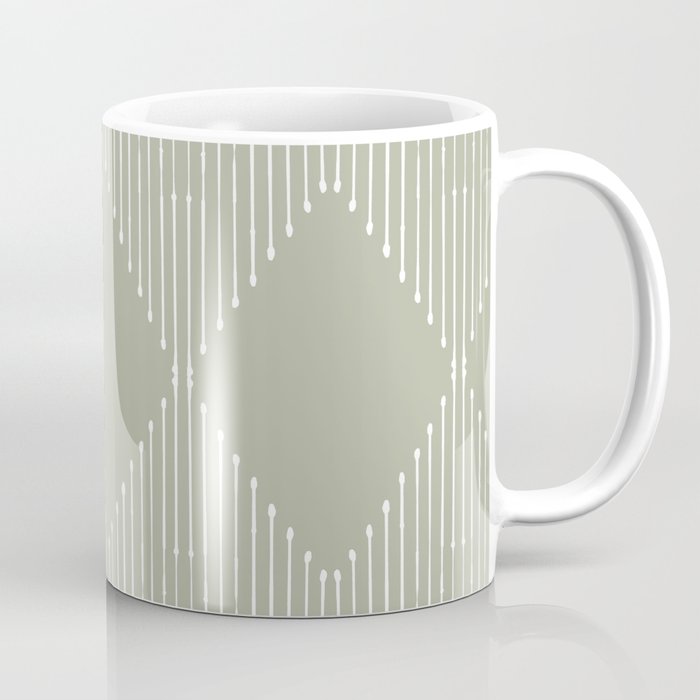 Geo (Linen Sage) Coffee Mug Gallery Image 1
