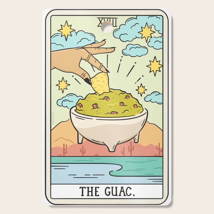 GUAC READING Cutting Board Gallery Image 1
