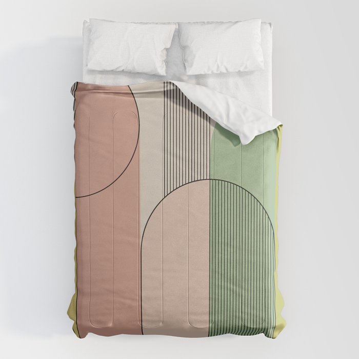 Abstract Arches I Comforter Gallery Image 6