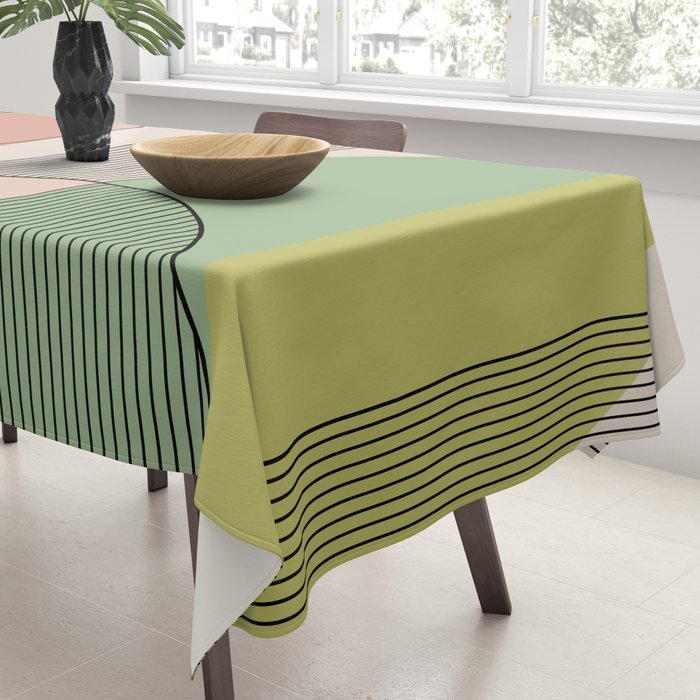 Abstract Arches I Tablecloth Gallery Image 3