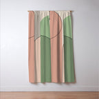 Abstract Arches I Window Curtain Gallery Image 3