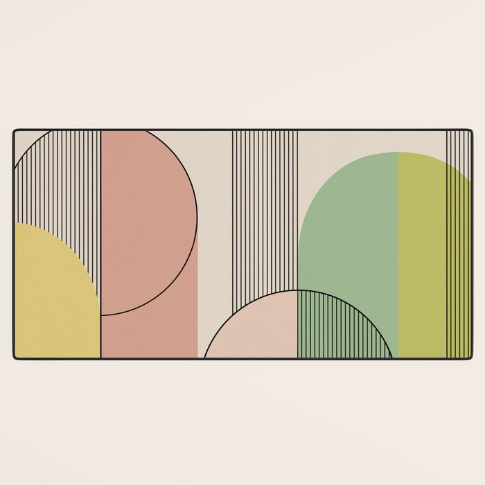Abstract Arches I Desk Mat Gallery Image 3