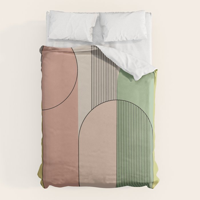 Abstract Arches I Duvet Cover Gallery Image 6