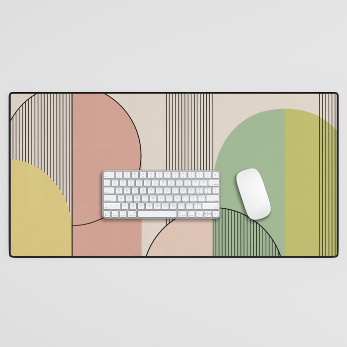 Abstract Arches I Desk Mat Gallery Image 1