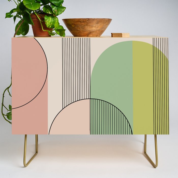 Abstract Arches I Credenza Gallery Image 1