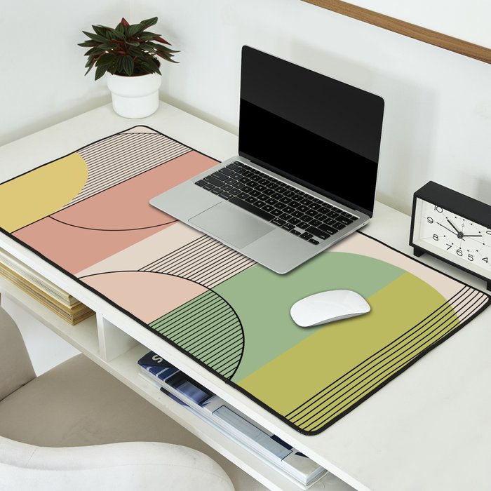 Abstract Arches I Desk Mat Gallery Image 2