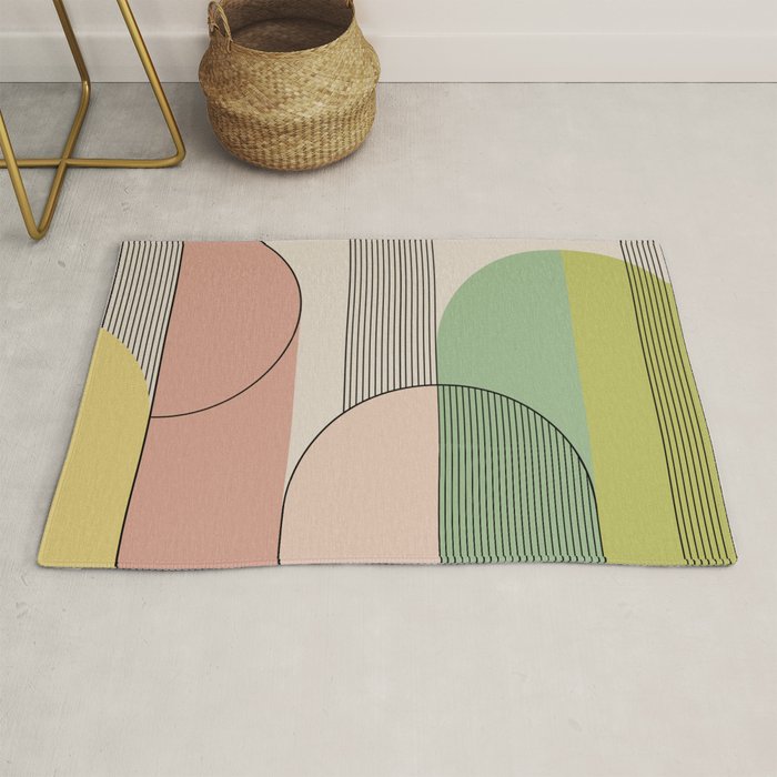 Abstract Arches I Rug Gallery Image 1