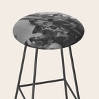 Meeting of the minds, 1912 Columbia Teacher's College vintage black and white portrait photograph Stool Gallery Image 2