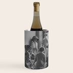 Meeting of the minds, 1912 Columbia Teacher's College vintage black and white portrait photograph Wine Chiller Gallery Image 1