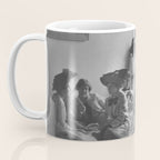 Meeting of the minds, 1912 Columbia Teacher's College vintage black and white portrait photograph Coffee Mug Gallery Image 3