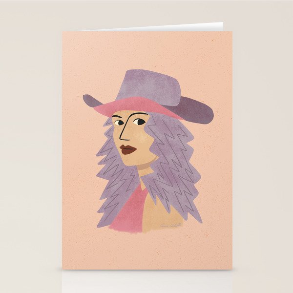 Disco Cowgirl Stationery Card Gallery Image 2