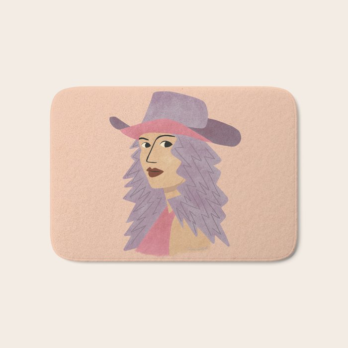 Disco Cowgirl Bath Mat Gallery Image 1