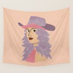 Disco Cowgirl Wall Tapestry Gallery Image 4