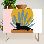 The Cat and The Sun III Credenza Gallery Image 1